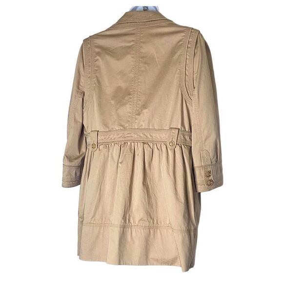 ✨Juicy Couture Double Breasted Sz P Trench Coat✨ - Picture 4 of 8
